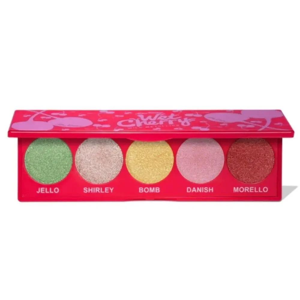 NIB Lime Crime Wet Cherry Wild Metallics Eyeshadow Pallet